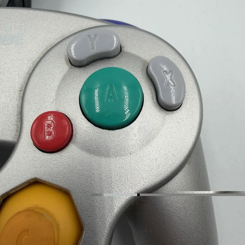 Silver Platinum Official Nintendo GameCube Switch Controller‎ OEM DOL-003